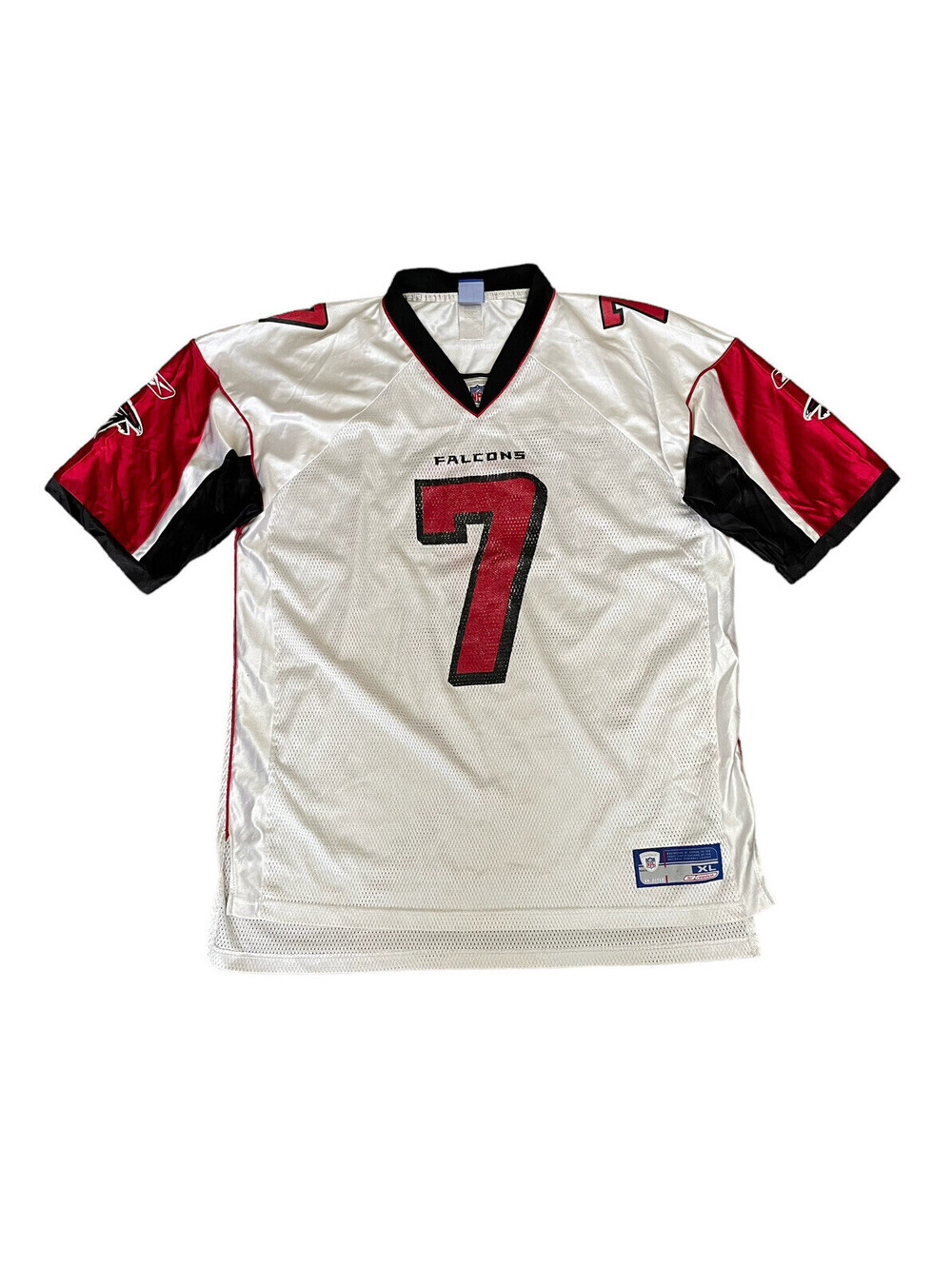 Reebok Atlanta Falcons Michael Vick NFL Men’s Size XL #7 White Football Jersey